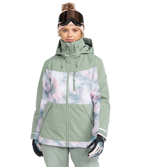 Presence Parka Jacket - Sea Pine Mystery Fog - Roxy