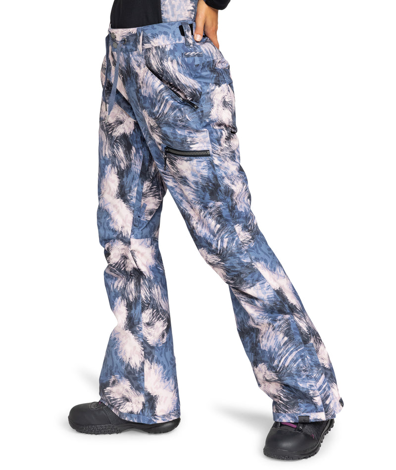 Nadia Printed Pant - Wild Wind Dark Night - Roxy