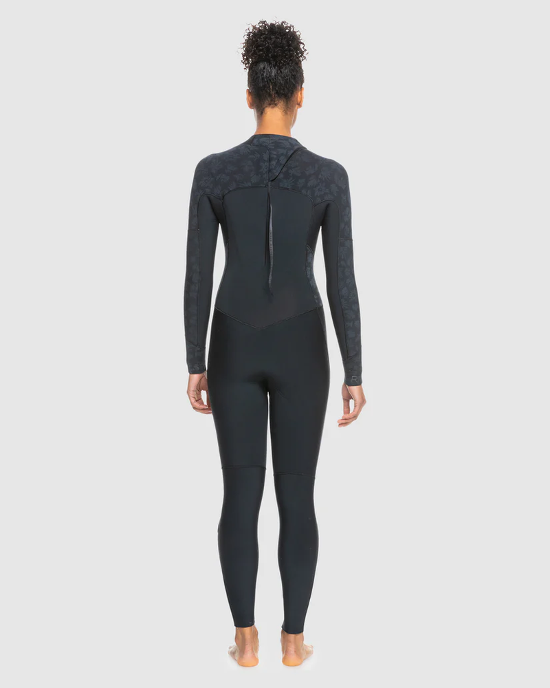 3/2 Swell Back Zip Fullsuit - Black - Roxy