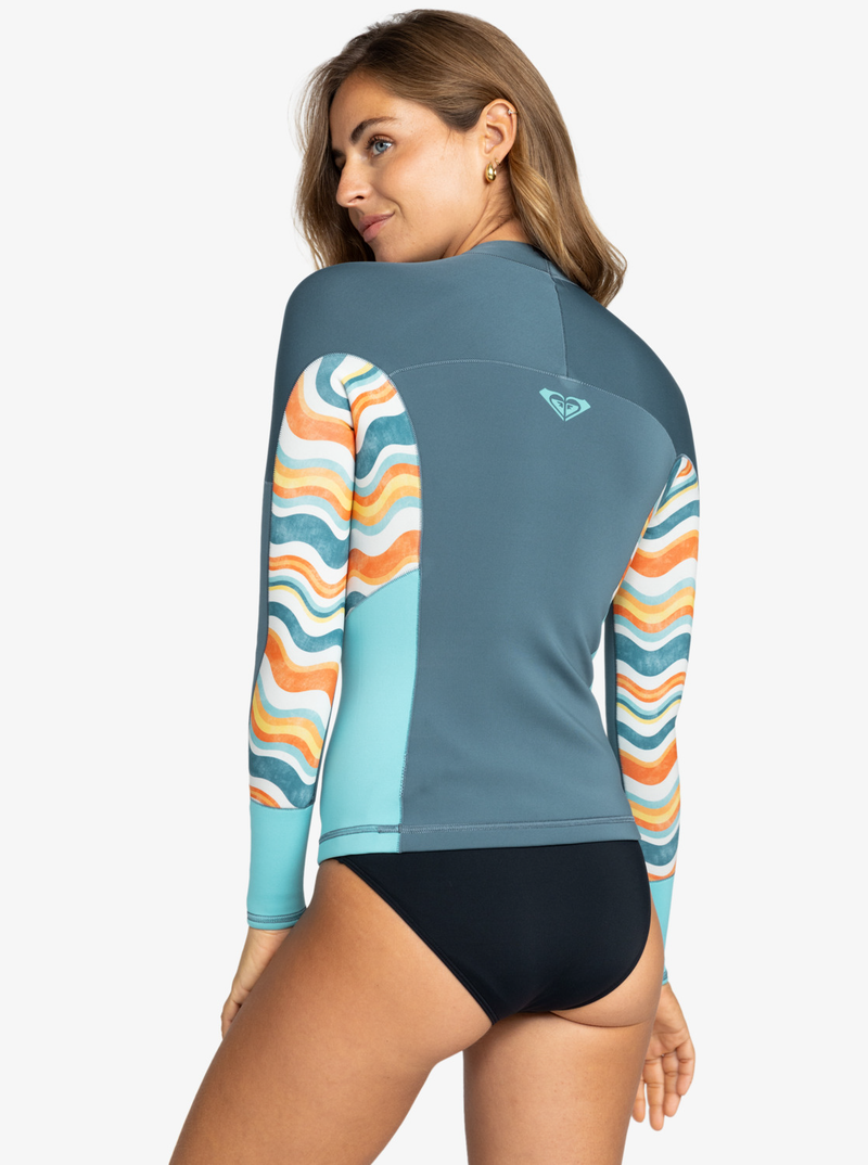1MM Swell Series Longsleeve Wetsuit Top - Starglazer - Roxy