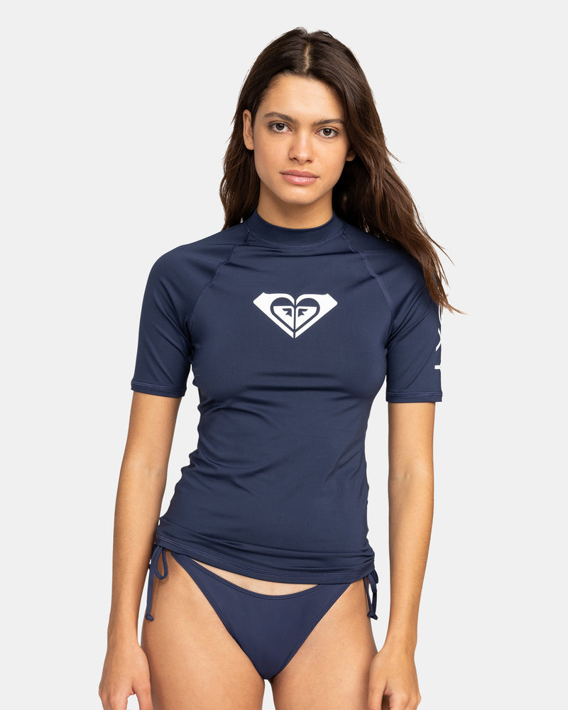 Whole Hearted Short Sleeve Rashguard - Roxy