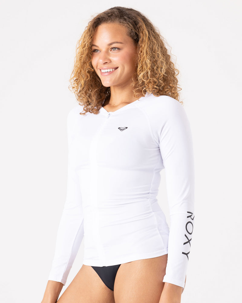 New Essentials Long Sleeve Zipped Lycra Rashguard