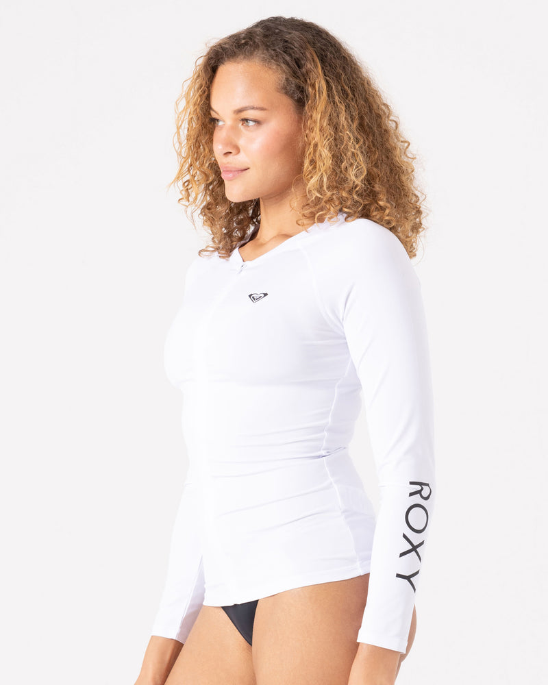 New Essentials Long Sleeve Zipped Lycra Rashguard