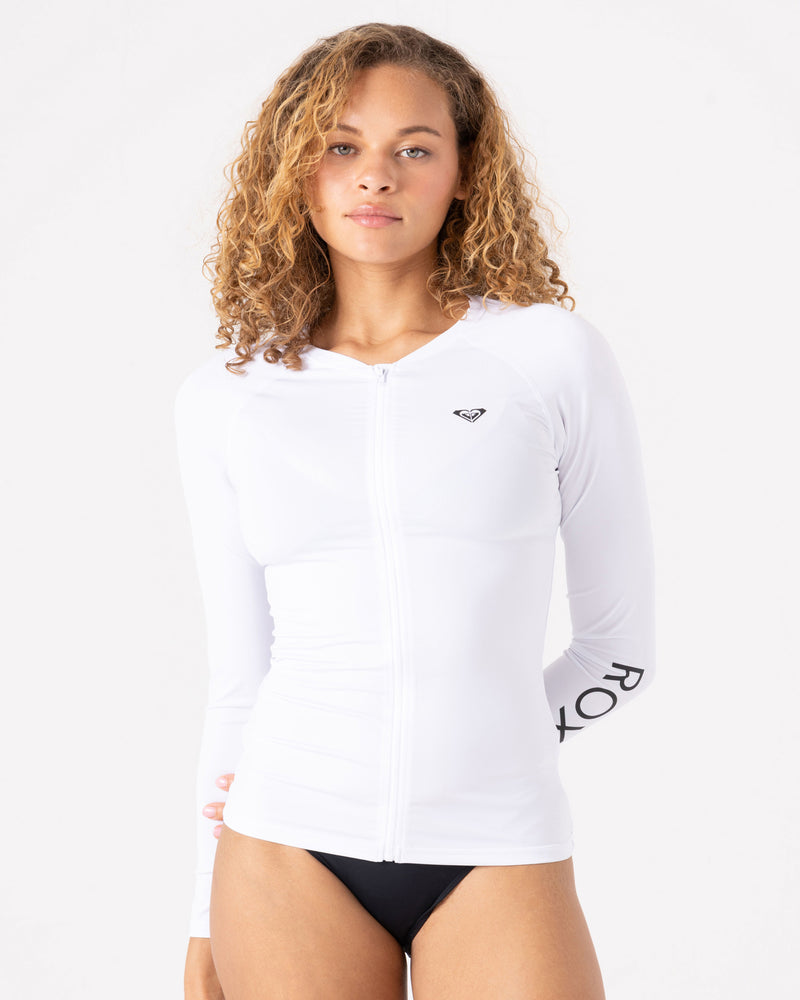 New Essentials Long Sleeve Zipped Lycra Rashguard