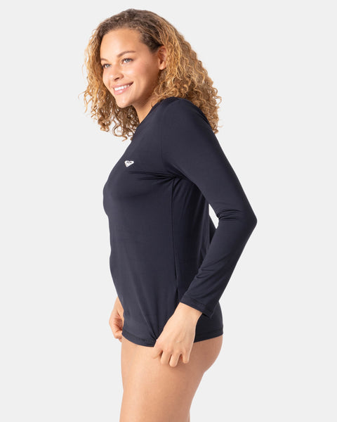 New Enjoy Waves Long Sleeve Lycra Rashguard - Roxy