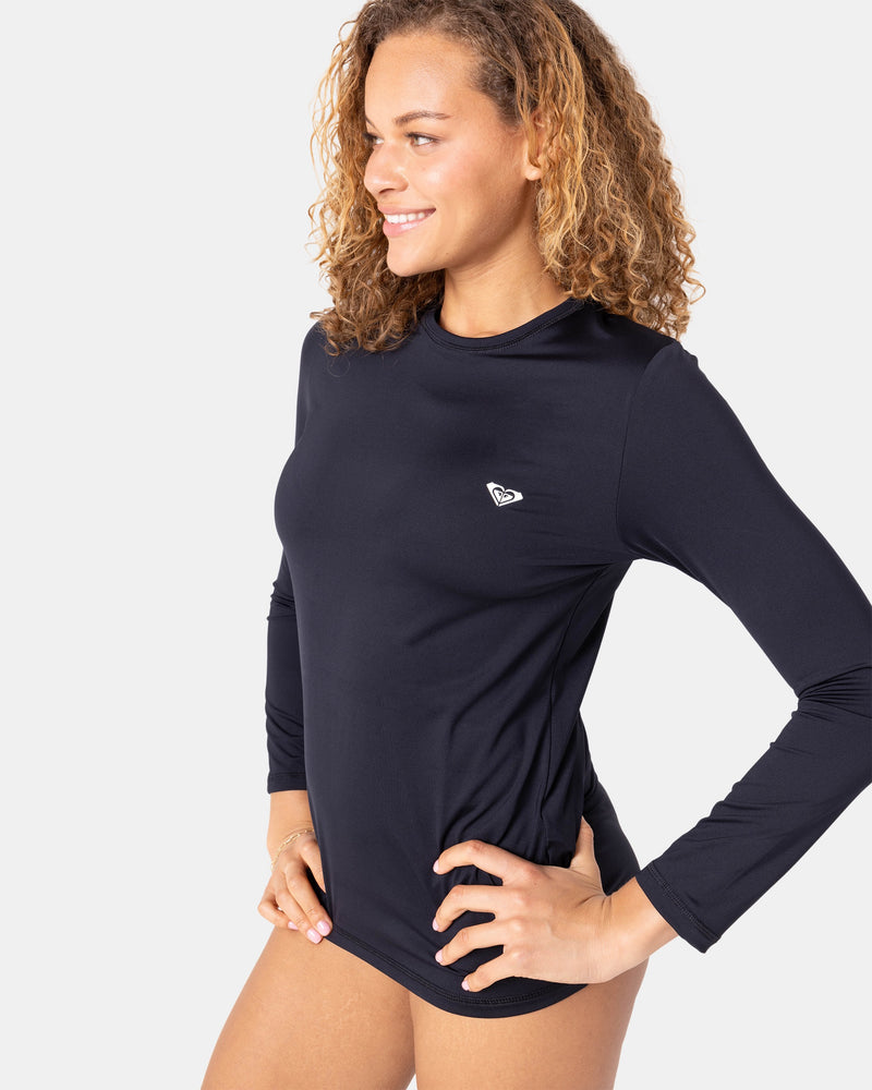 New Enjoy Waves Long Sleeve Lycra Rashguard - Roxy