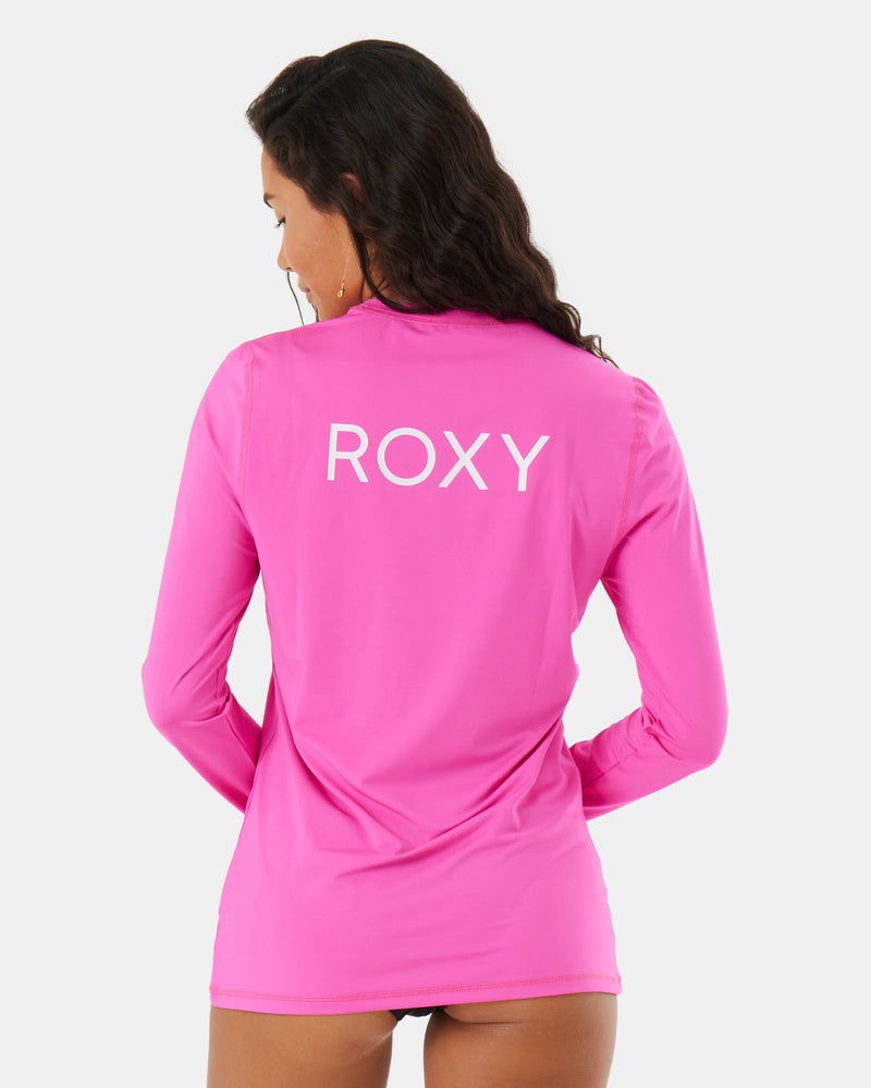Affordbable Rash Guard Roxy New Enjoy Waves Long Sleeve Lycra Rashguard - Roxy