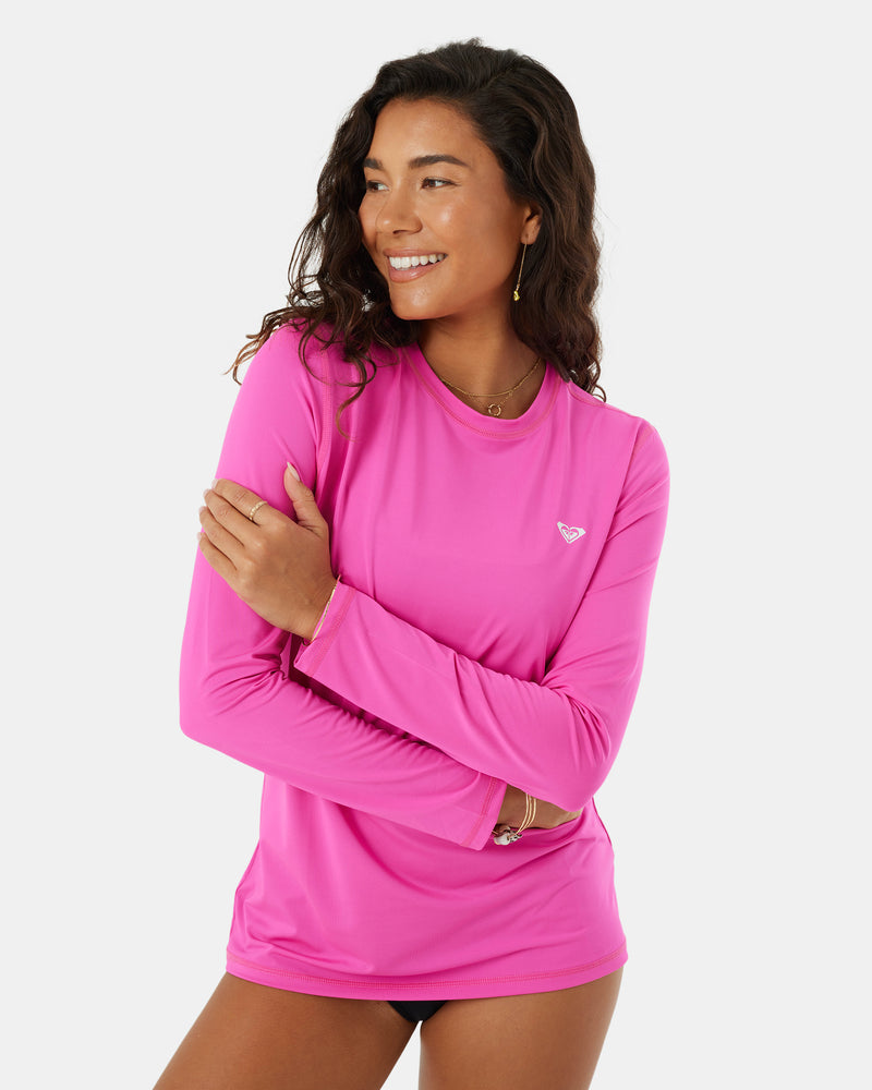 New Enjoy Waves Long Sleeve Lycra Rashguard - Roxy