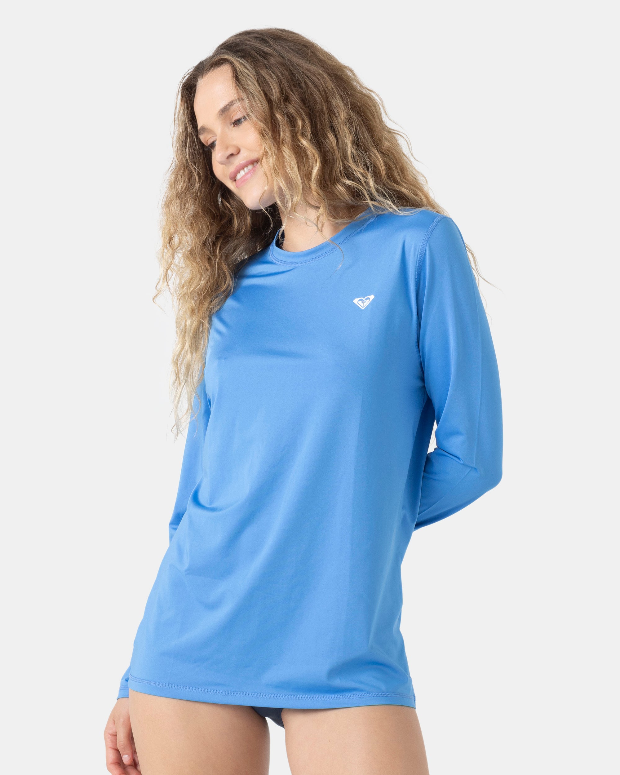 New Enjoy Waves Long Sleeve Lycra Rashguard - Roxy
