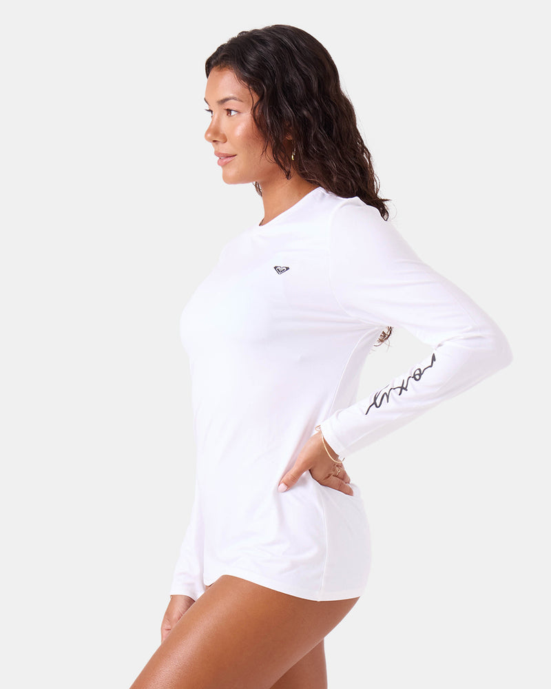 New Enjoy Waves Long Sleeve Lycra Rashguard - Roxy