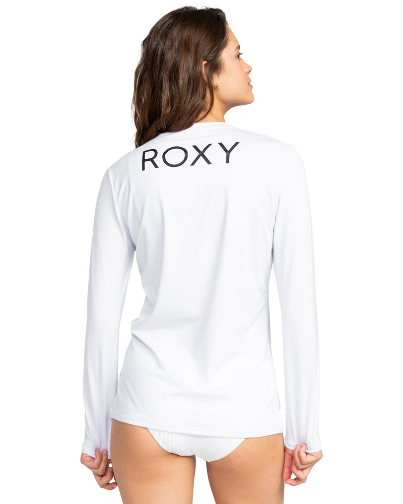 Affordbable Rash Guard Roxy New Enjoy Waves Long Sleeve Lycra Rashguard - Roxy