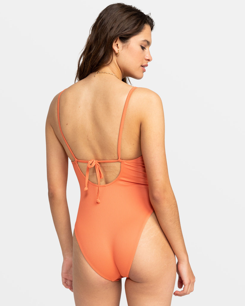 Roxy Love The Muse One-Piece Swimsuit - Apricot Brandy
