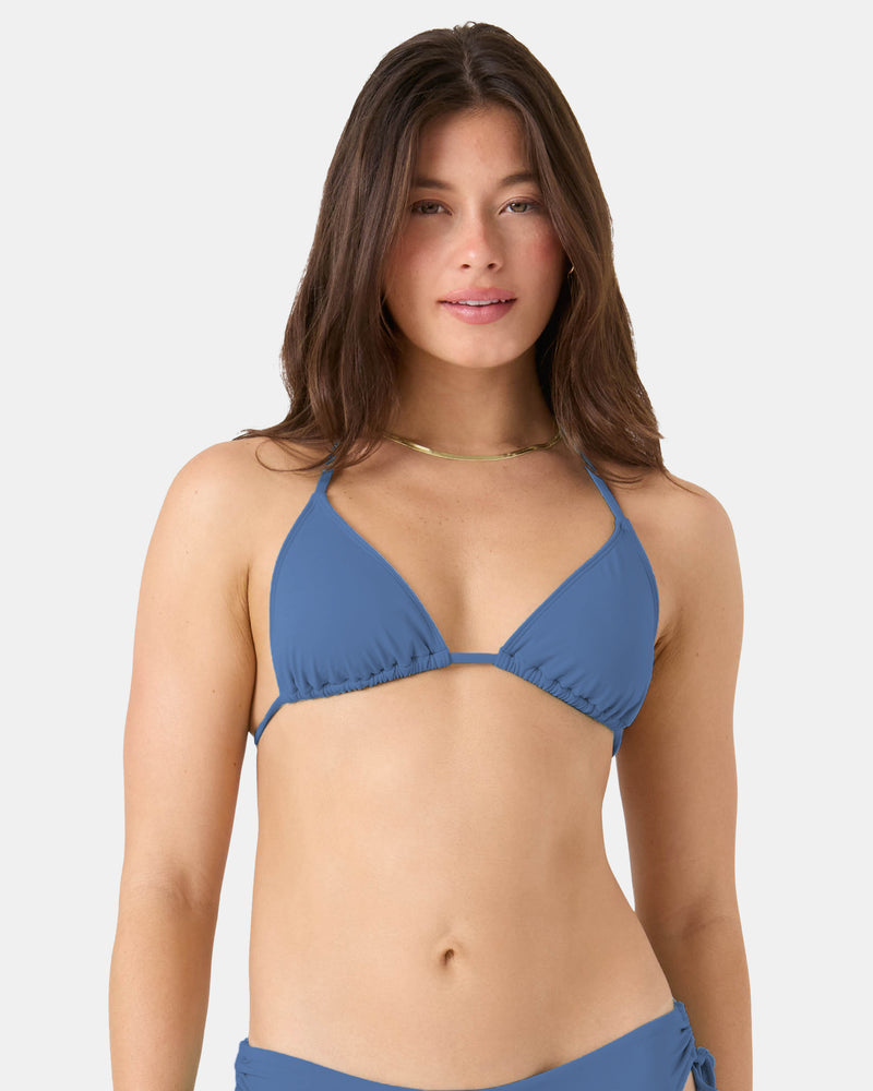 SD Beach Classics Moderate Tiki Triangle Bikini Top - Roxy