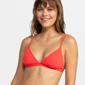 Beach Classics Triangle Bikini Top - Hibiscus