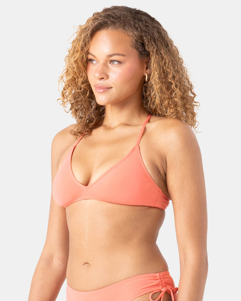 SD Beach Classics Athletic Triangle Bikini Top - Roxy