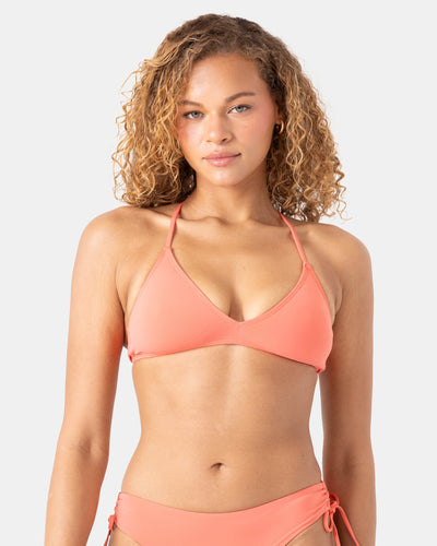 SD Beach Classics Athletic Triangle Bikini Top - Roxy