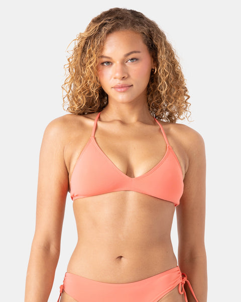 SD Beach Classics Athletic Triangle Bikini Top - Roxy
