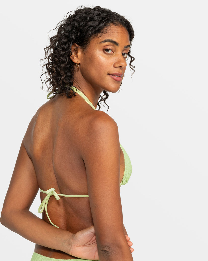 Aruba Tiki Triangle Bikini Top - Margarita