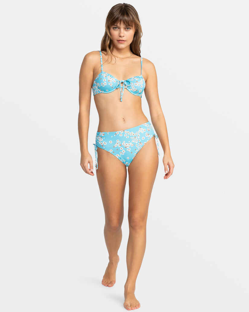 Printed Beach Classics Underwire Bikini Top - Maui Blue Margarita