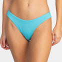 Beach Classics High Leg Bikini Bottoms - Maui Blue