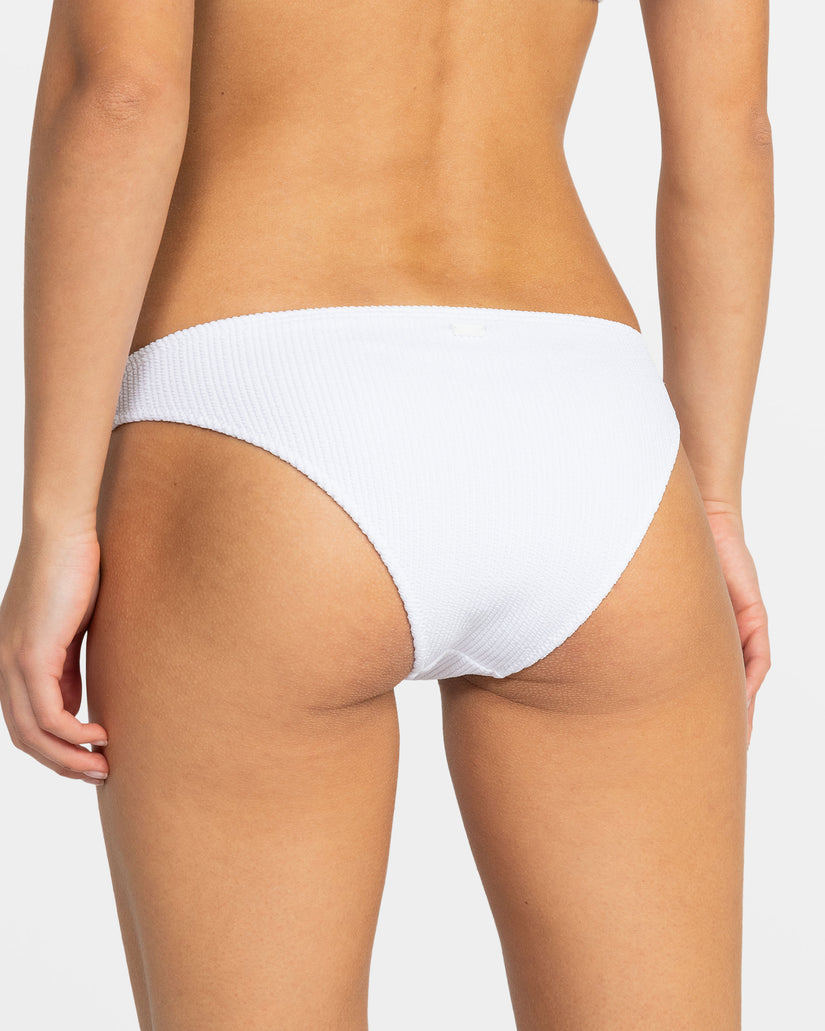 Aruba Moderate Bikini Bottoms - Bright White