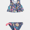 Girls 2-7 Baja Baby Flutter Bikini Set - Bijou Blue Baja Baby