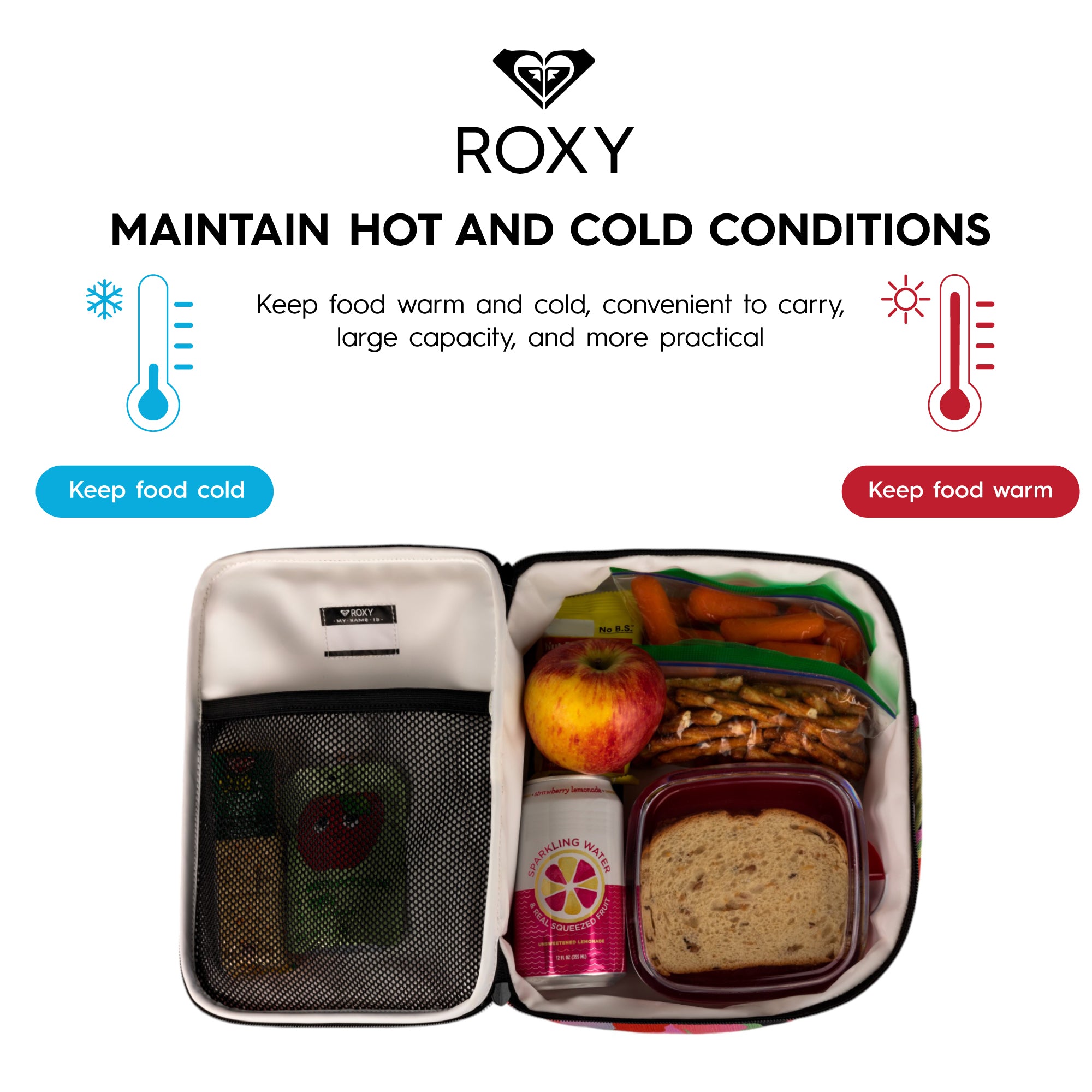 Groove In Life Insulated Bag - Roxy