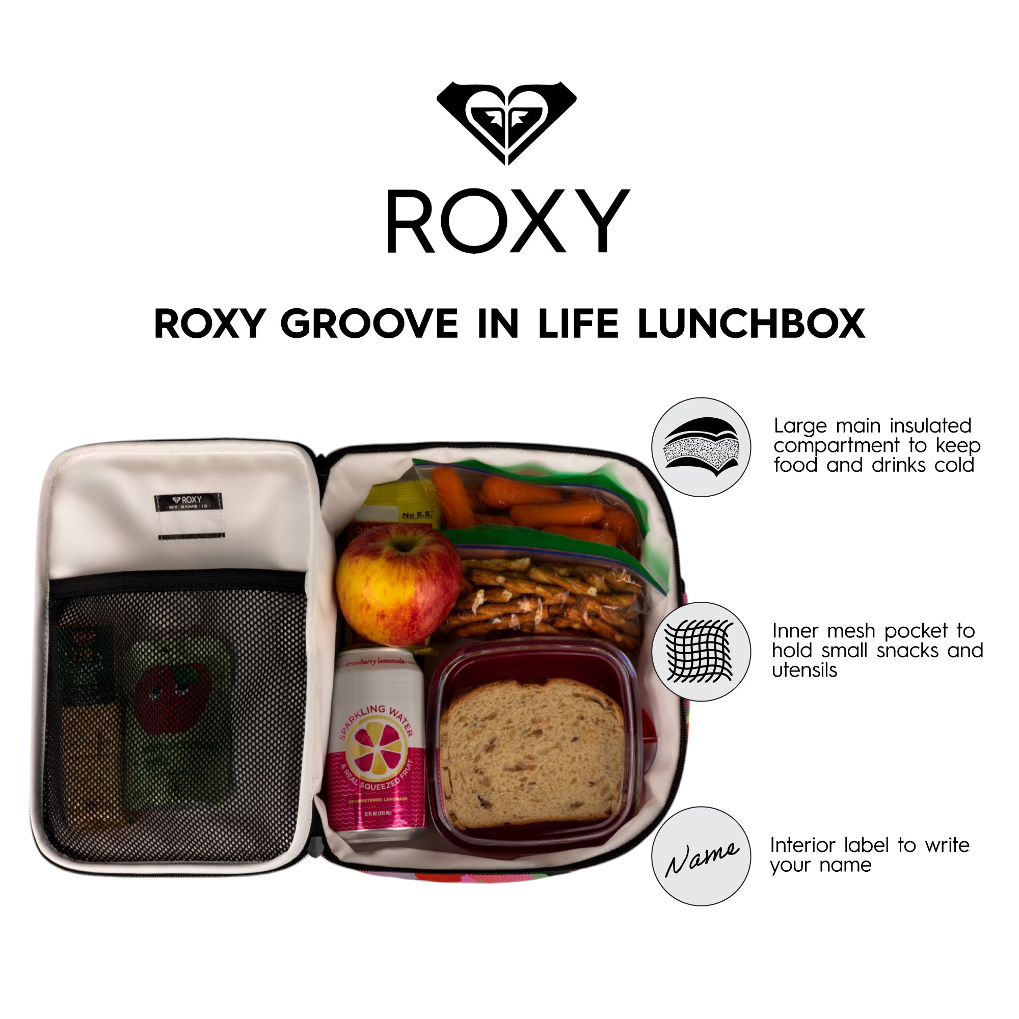 Groove In Life Insulated Bag - Roxy