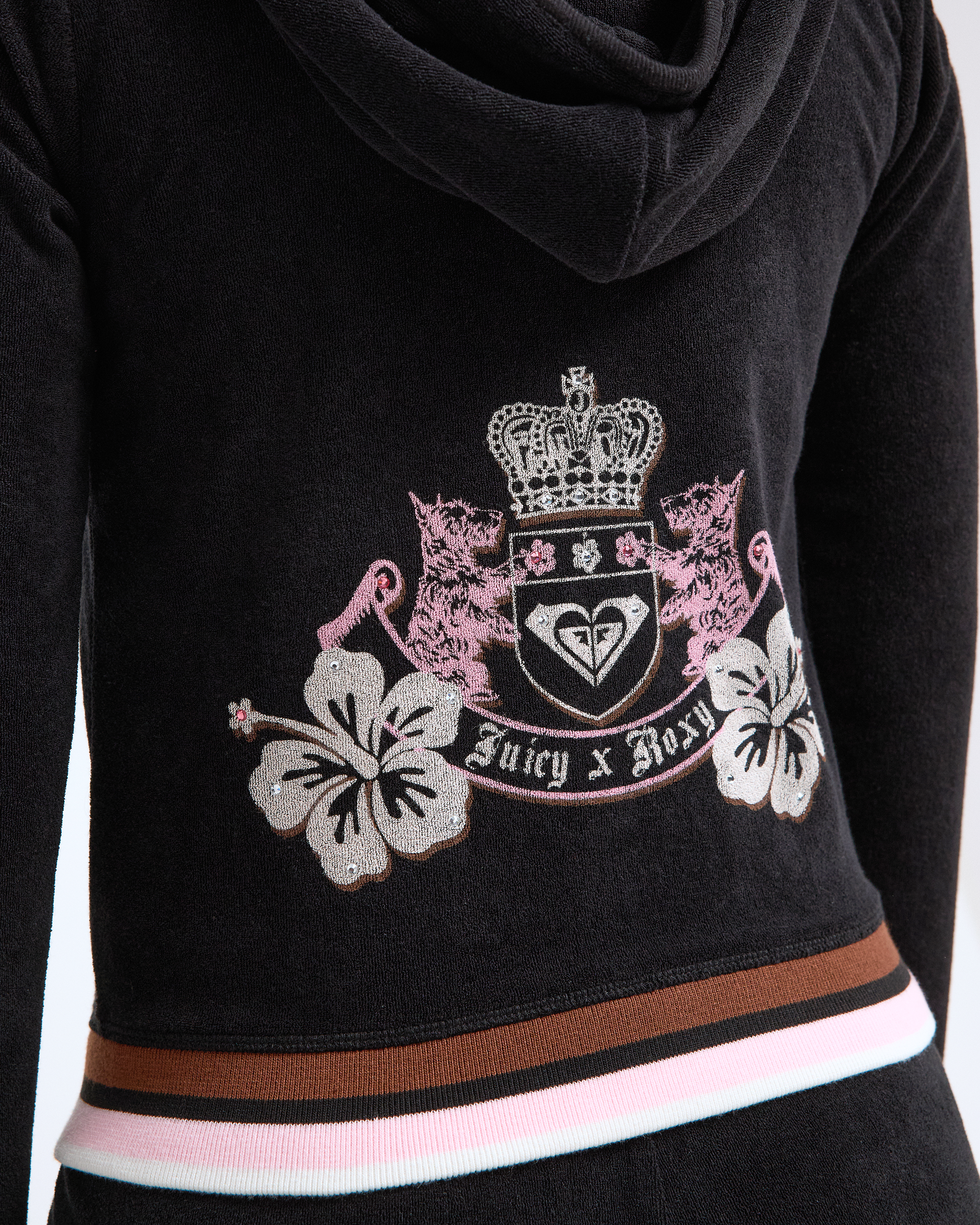 juicy Roxy x Juicy Fitted Hoodie - Roxy