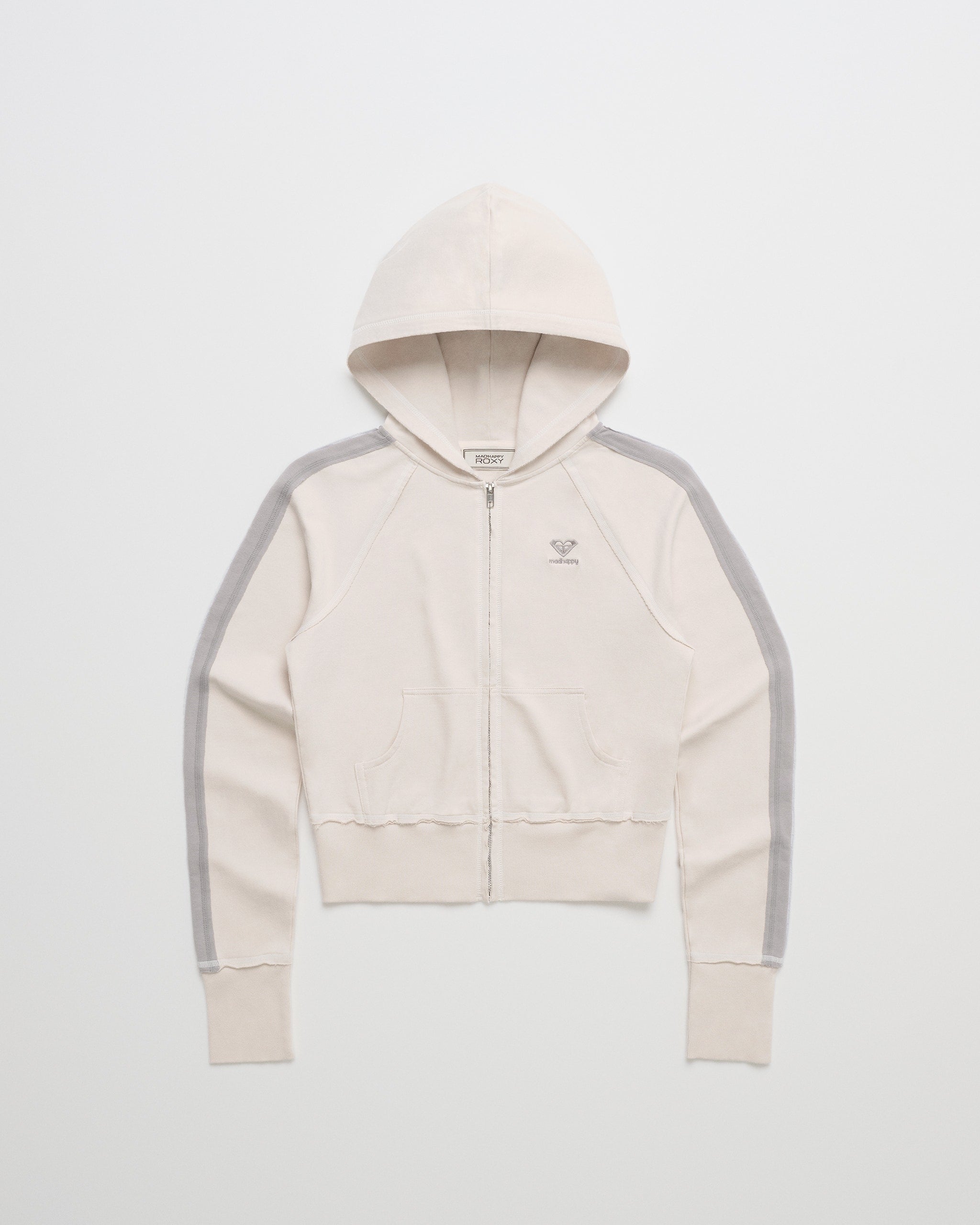ROXY x Madhappy French Terry Shrunken Full Zip Jacket - Roxy