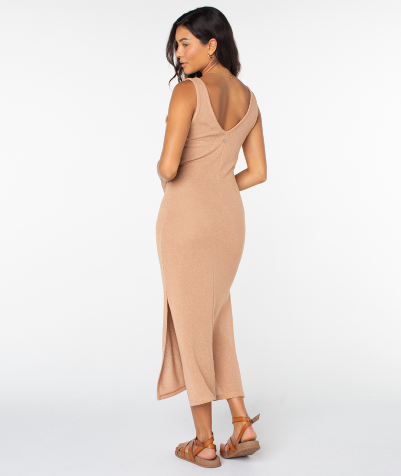 Slow Isle Midi Knit Dress - Roxy