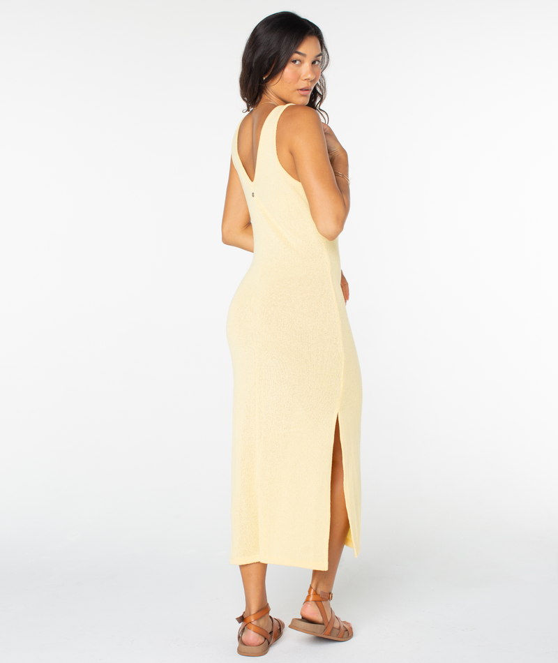 Slow Isle Midi Knit Dress - Roxy