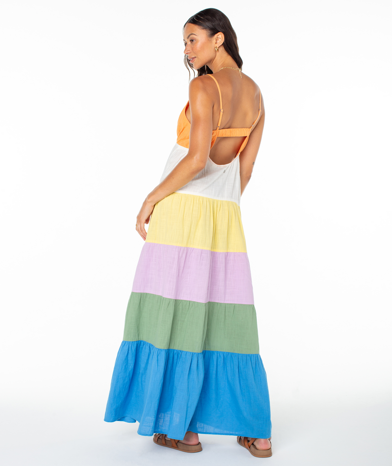 Honolulu Glow Maxi Woven Dress - Roxy