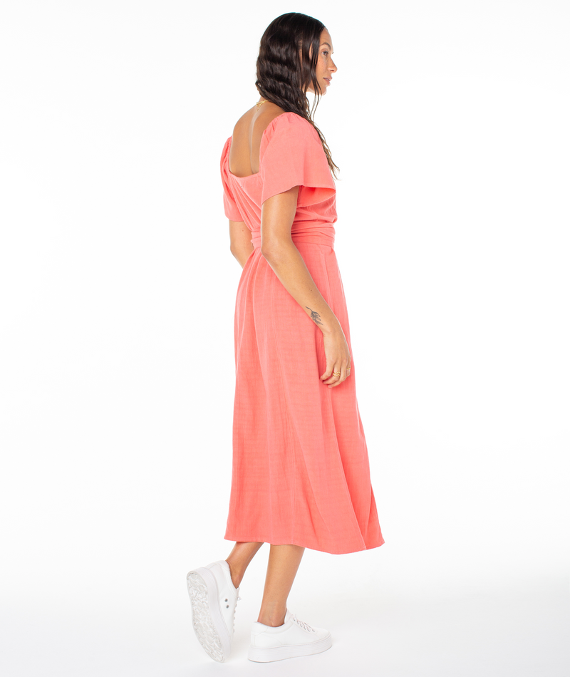Bungalow Bliss Midi Woven Dress - Roxy