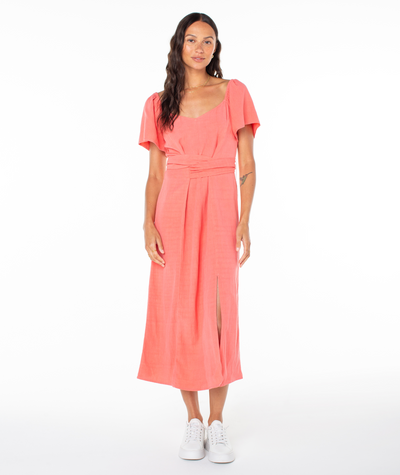 Bungalow Bliss Midi Woven Dress - Roxy