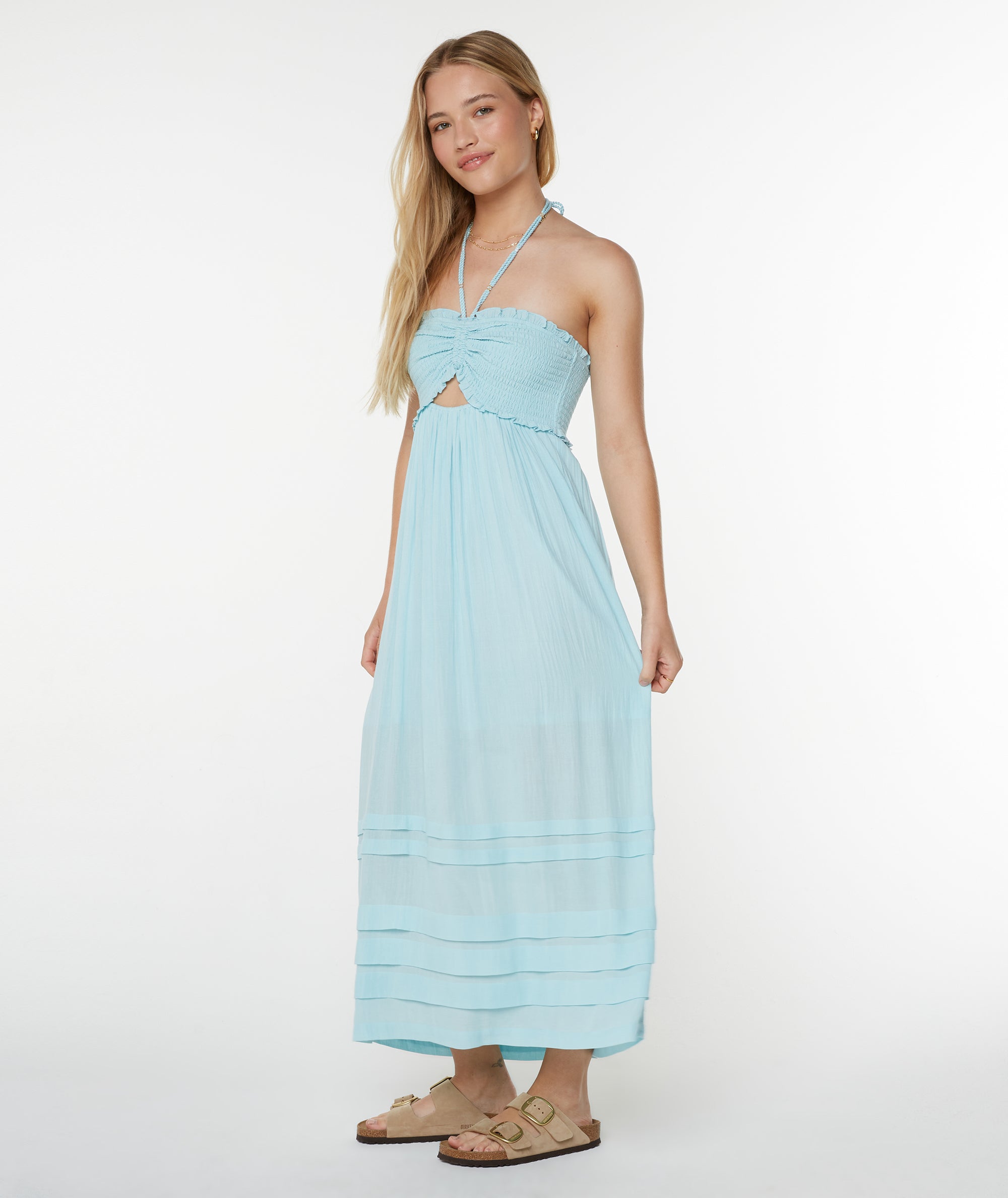 Saltwater Sweetness Midi Dress - ROXY