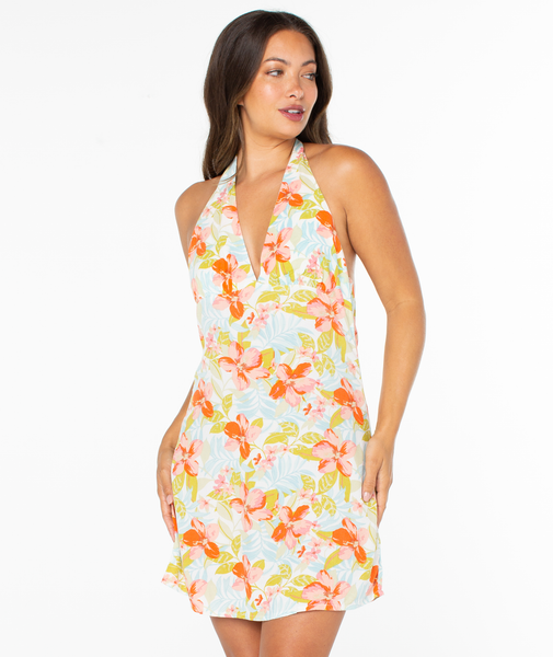 ワンピース MAR DE MARGARITAS HOPE DRESS Hope - abito corto con dettaglio collo • Margaritas rouge