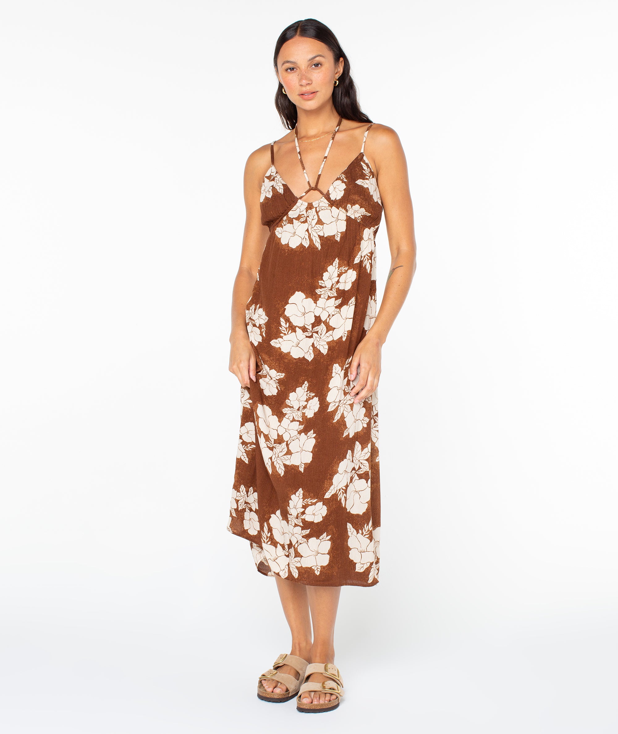 Sunshine Crush Midi Dress - Roxy