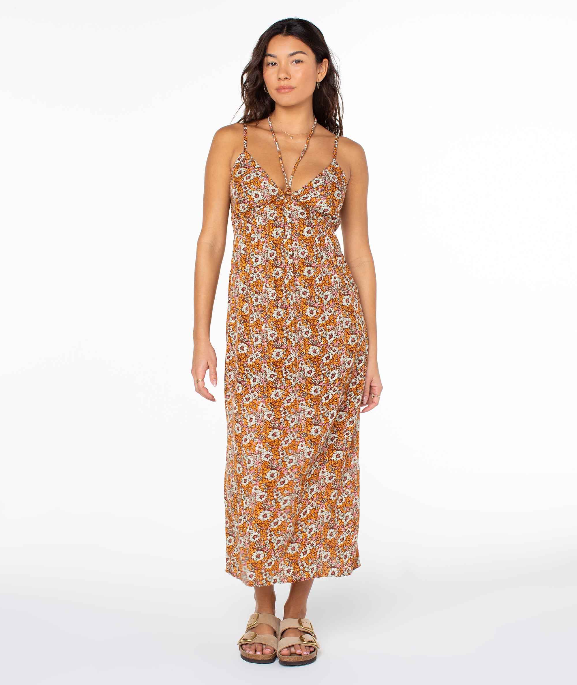 Roxy Sunshine Crush Midi Dress