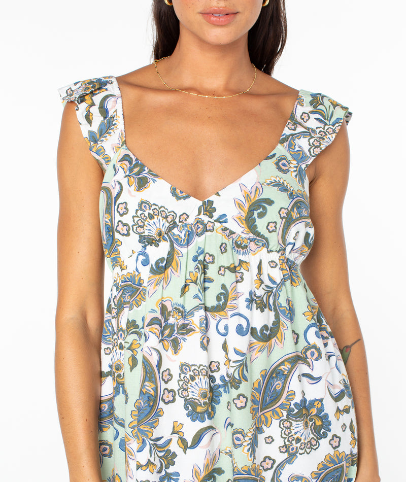 Palmy Days Mini Dress