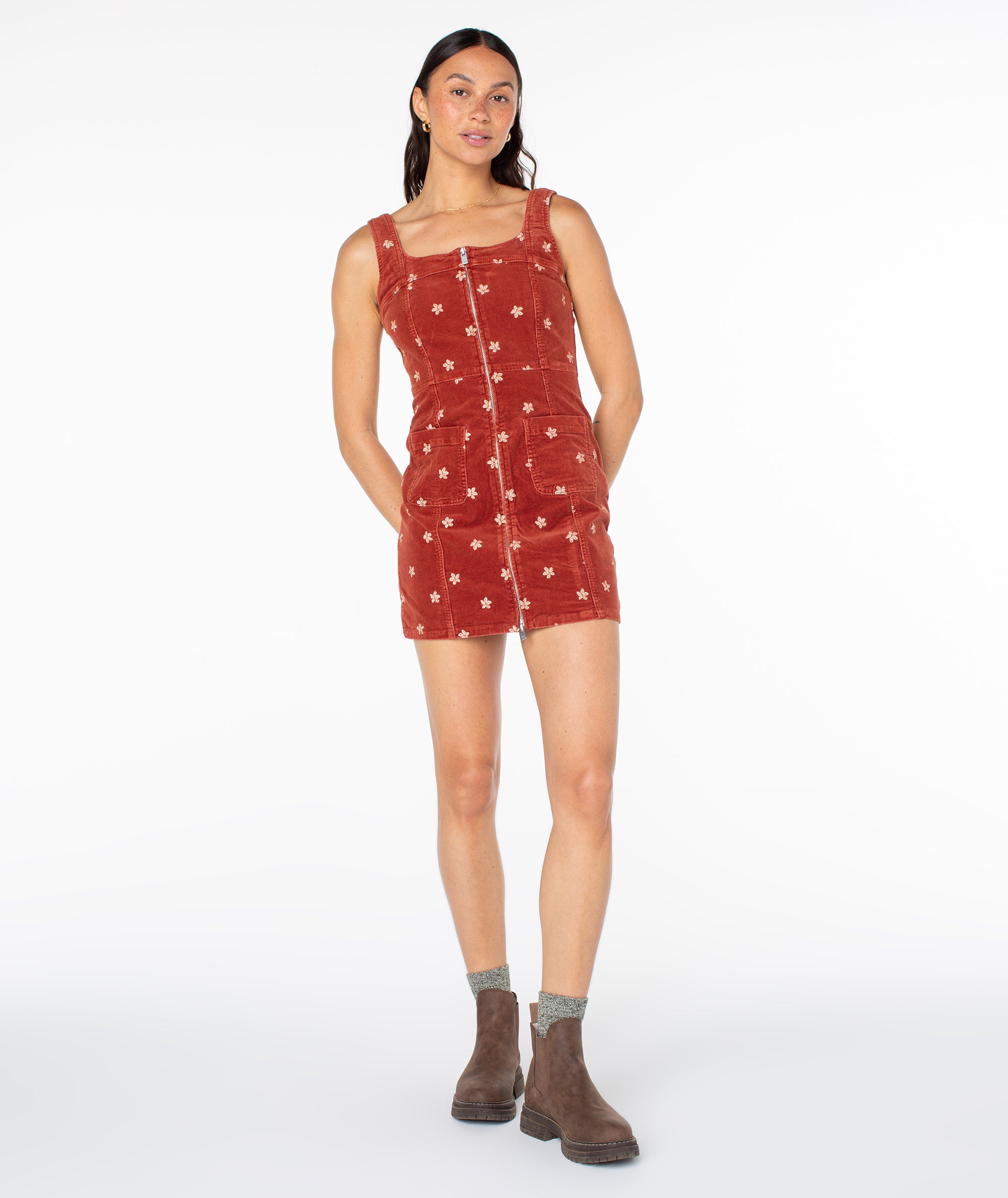 dami♡ Sami Embroidered Dress - Roxy