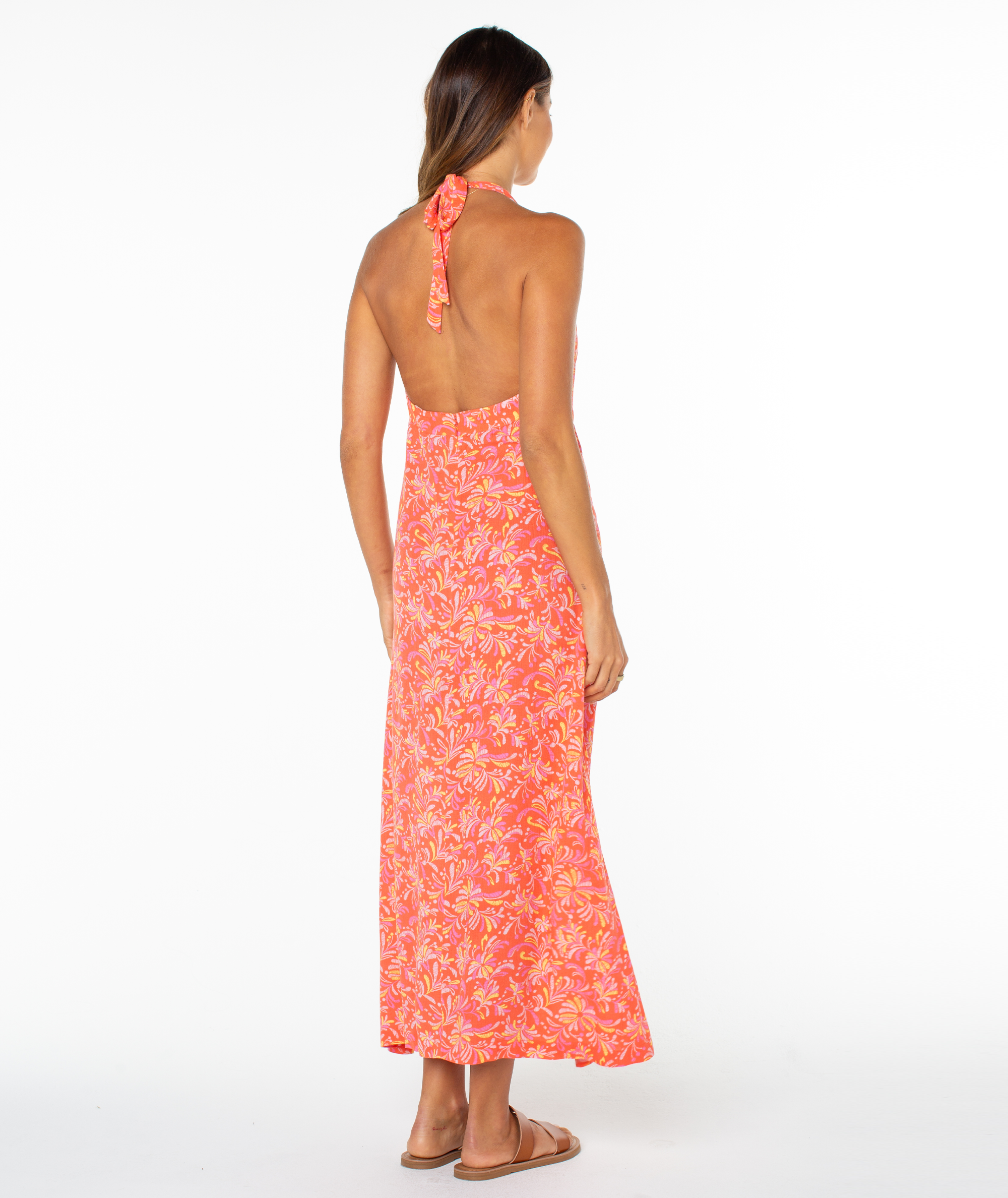 bright beach dress Stay Bright Tropical Maxi Dress