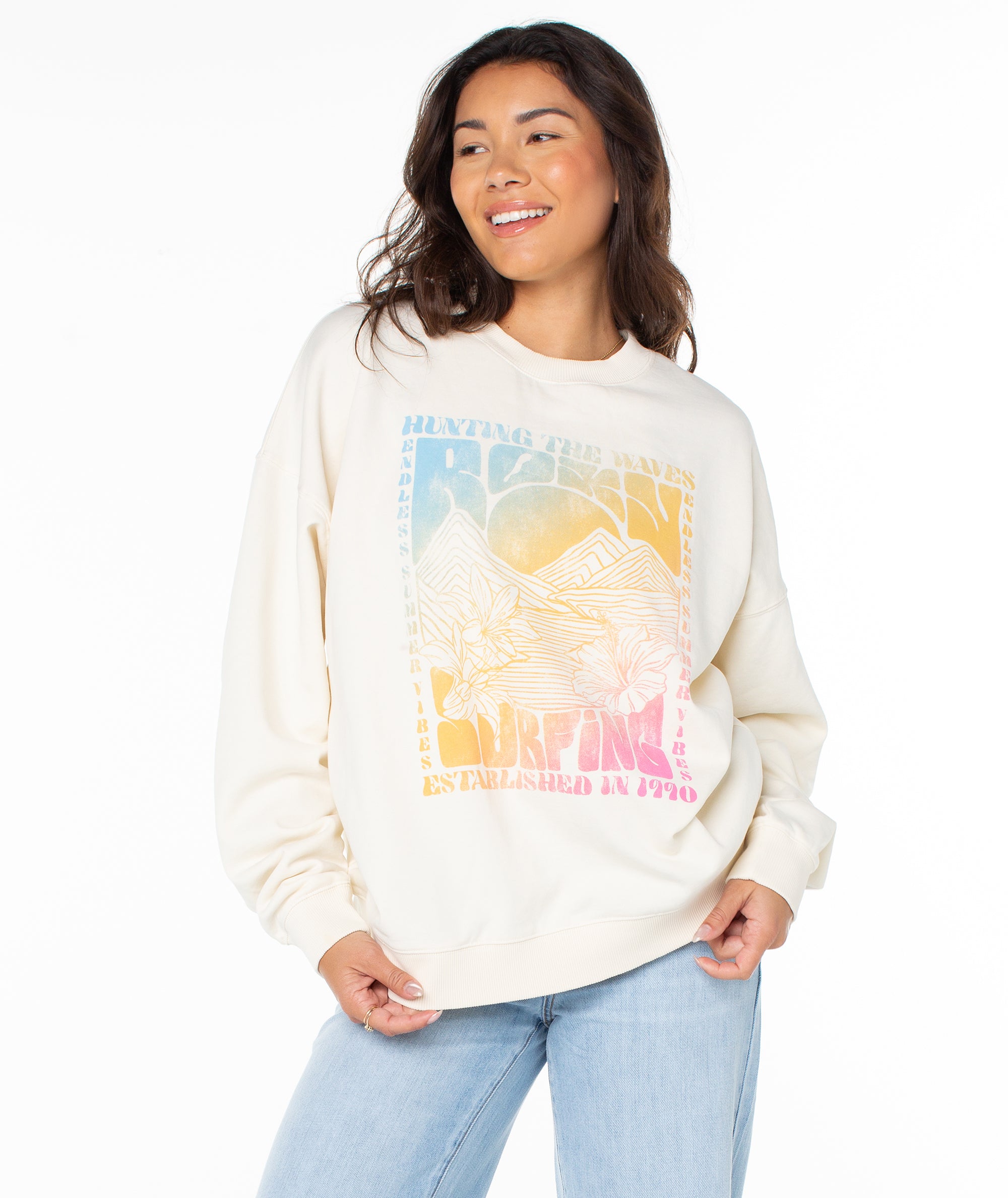 Lineup Oversized Crew - Roxy 