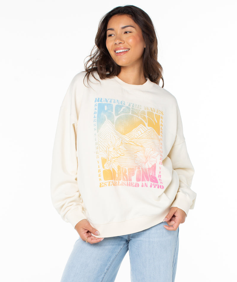 Lineup Oversized Crew - Roxy 