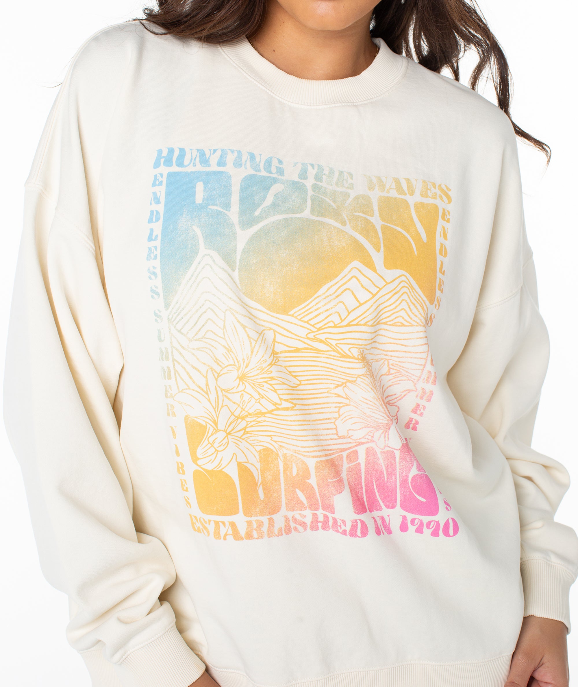 Lineup Oversized Crew - Roxy