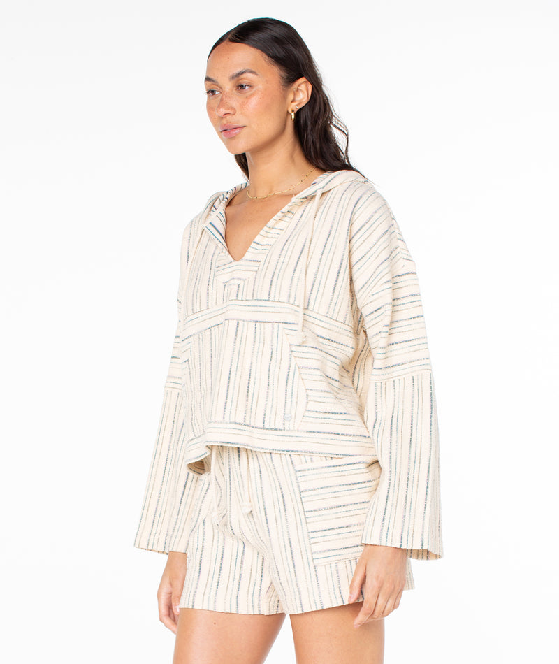 Rich Coast Poncho - Deep Lagoon - Roxy