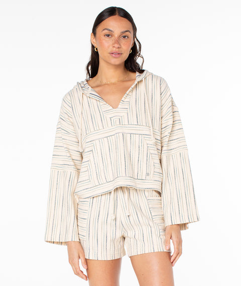 Rich Coast Poncho - Deep Lagoon - Roxy