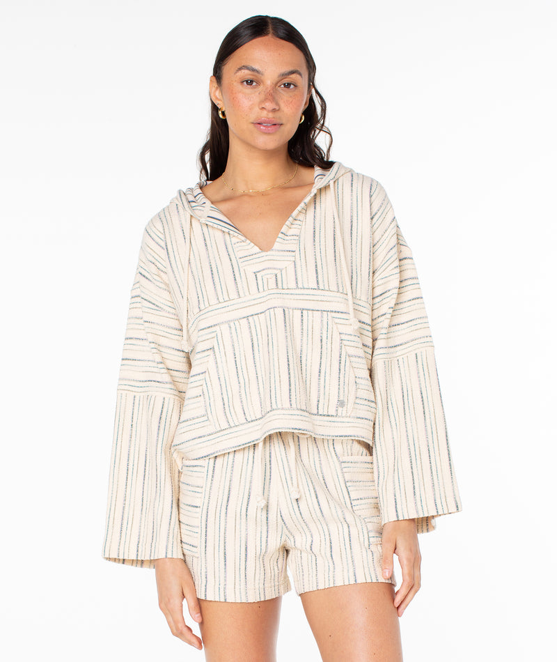 Rich Coast Poncho - Deep Lagoon - Roxy
