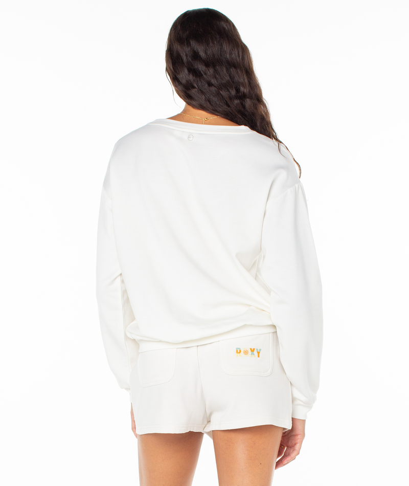 Surfing By Moonlight Fleece Top - Roxy