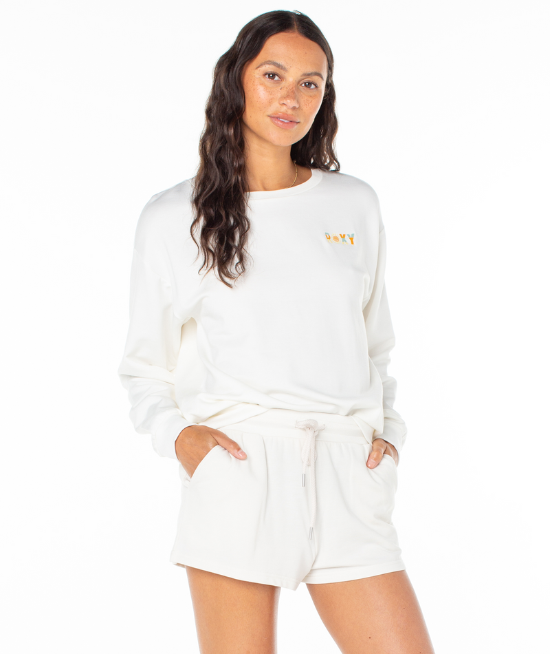 Surfing By Moonlight Fleece Top - Roxy